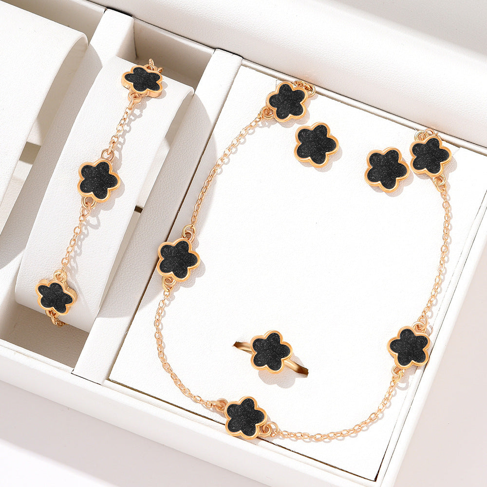 Flower Jewlery Set