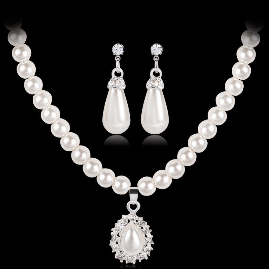 Pearl Necklace Set