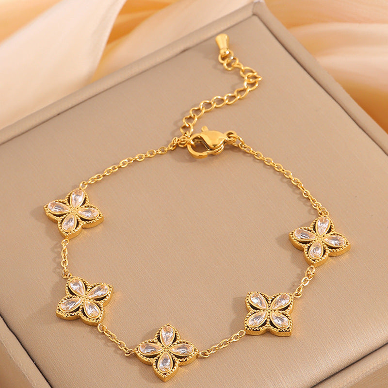 Light Luxury CLover Bracelet