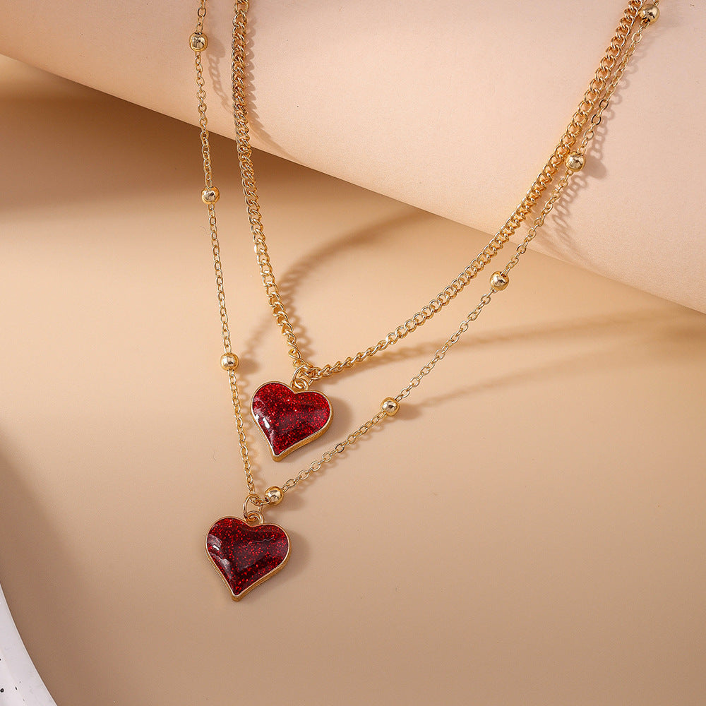 Women's Multi-layer Love Necklace