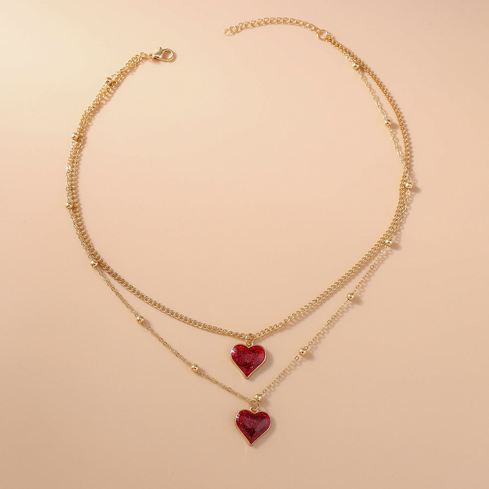 Women's Multi-layer Love Necklace