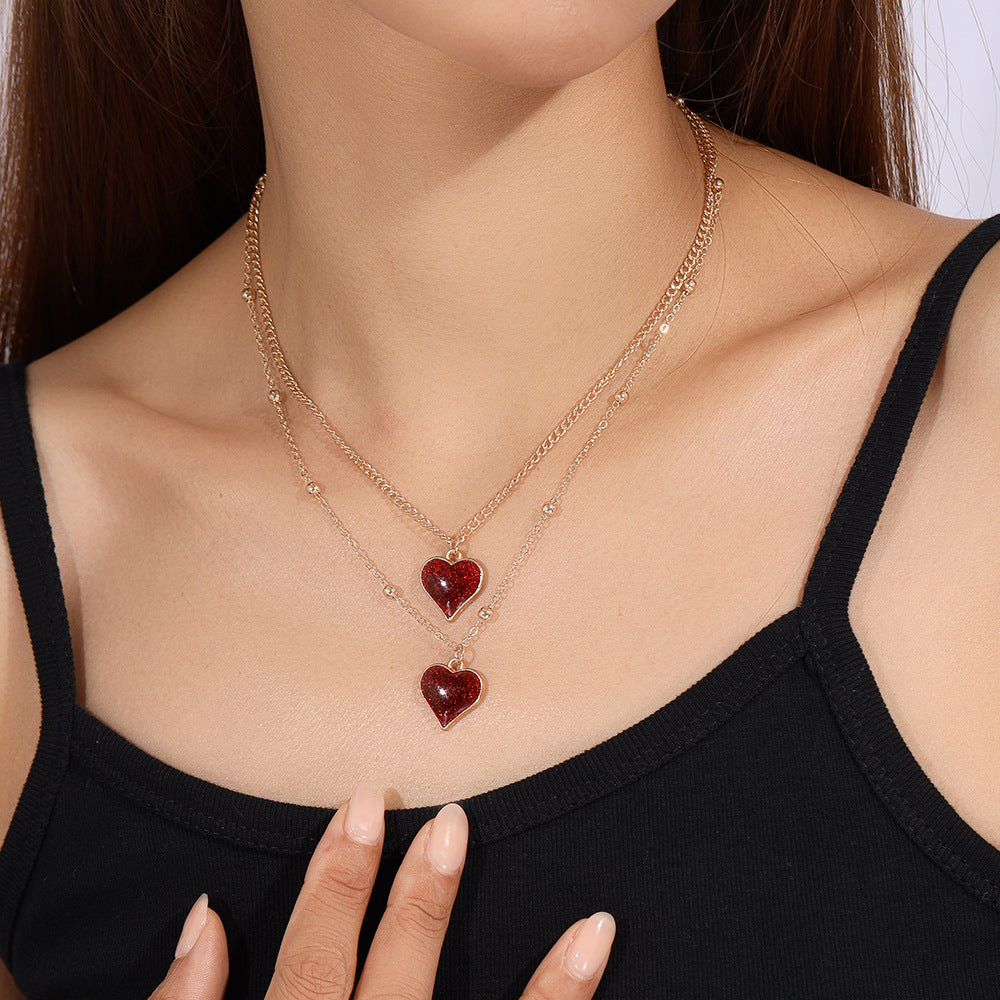 Women's Multi-layer Love Necklace