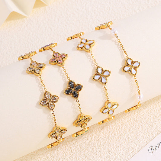 Light Luxury CLover Bracelet